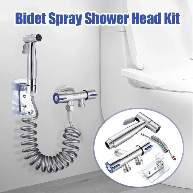 Handheld Toilet Bidet Sprayer Set package C 3 In 1 g1 2