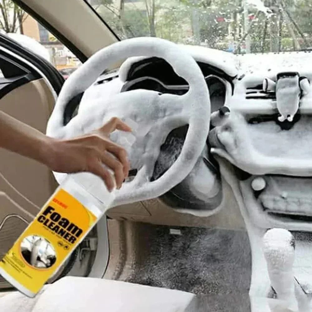 Multi Purpose Foam Cleaner Spray For Car Interior And Home Surfaces 5 Pcs