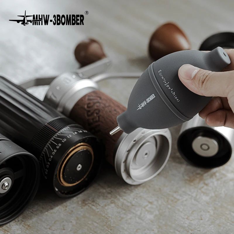 Coffee Grinder Air Blower Cleaning Tool 6pcs Grey