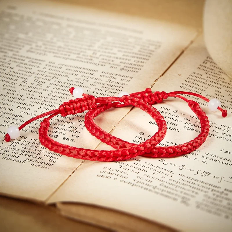 Matching Couple Bracelets Red String Of Fate, Christmas Gifts For Boyfriend Girlfriend, Long Distance Relationship Matching Couple Bracelets Red String Of Fate, Christmas Gifts For Boyfriend Girlfriend, Long Distance Relationship