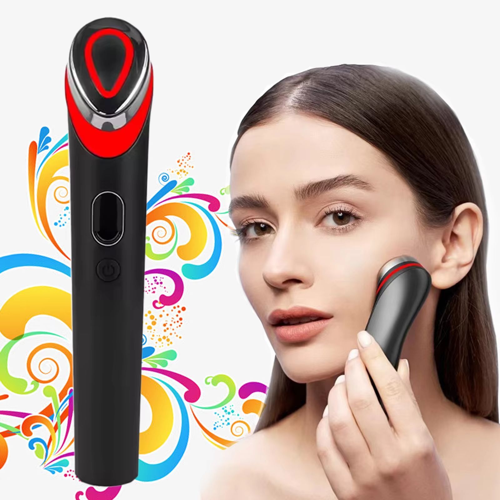 7 Color Age R Booster Pro Facial Skin Care Device With EMS Microcurrent Lift And LED Therapy For Anti Wrinkle Care 7 Color Age R Booster Pro Facial Skin Care Device With EMS Microcurrent Lift And LED Therapy For Anti Wrinkle Care