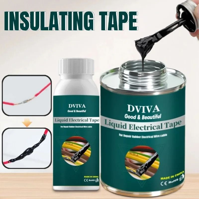 Professional Liquid Electrical Tape & Insulation Sealant 50ml White