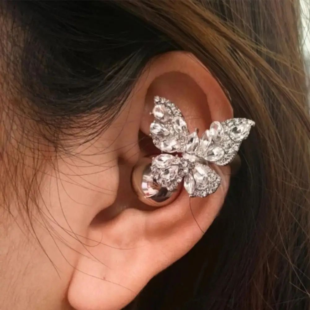 Rhinestone Earbud Clip Decoration k