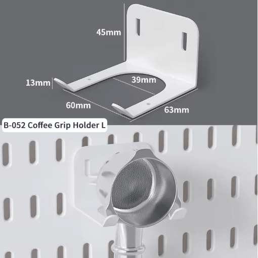 DIY Pegboard Wall Organizer Kit Modular No Drill Hanging Panels For Craft Rooms white Pegboard 5