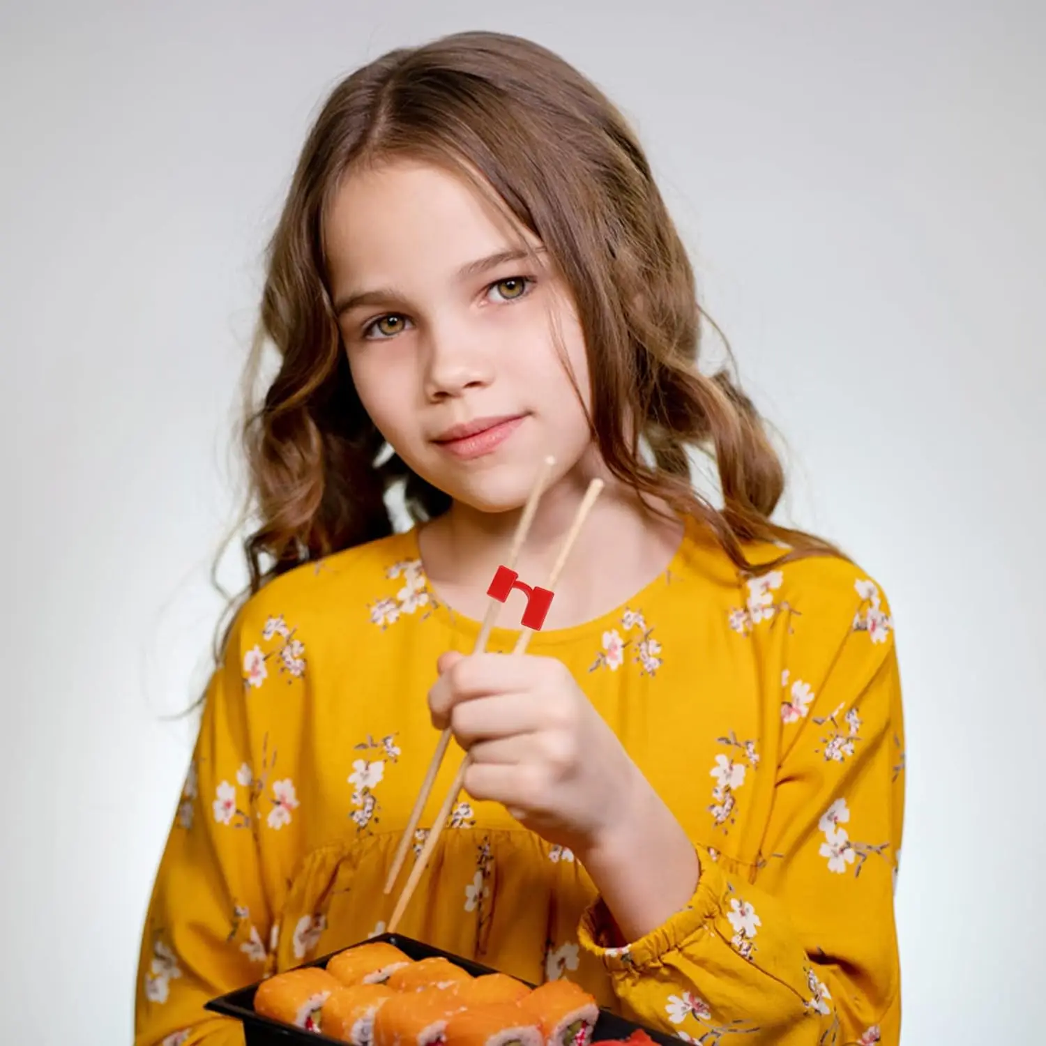 Reusable Chopsticks Helpers, Training Adults Kids, Non Slip Chopstick Hinges Connector, Portable Practice Aids mixed 6pcs