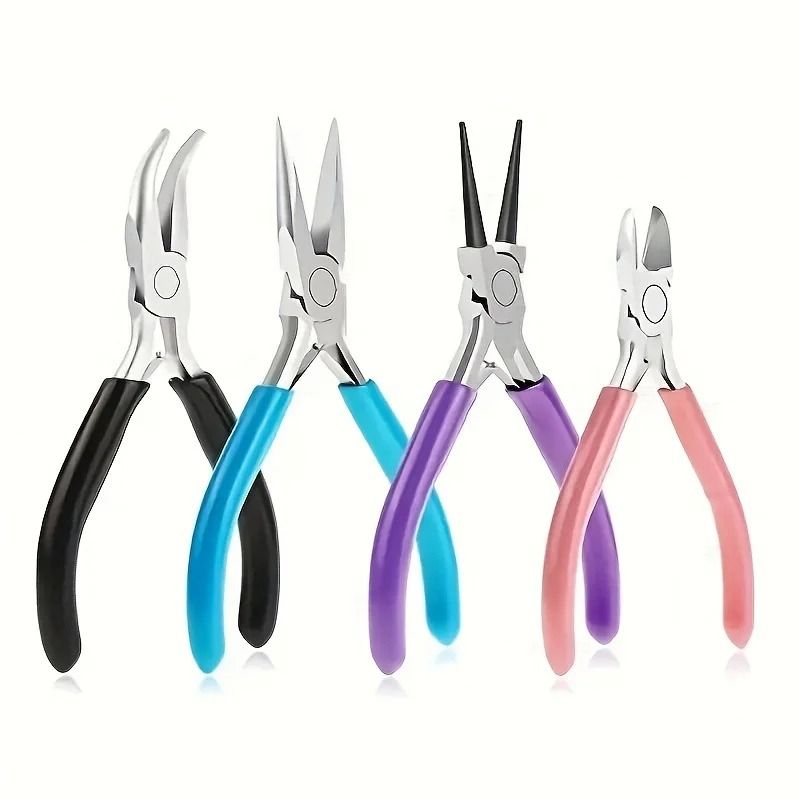 Multi Functional Jewelry And Craft Pliers Set 1pc