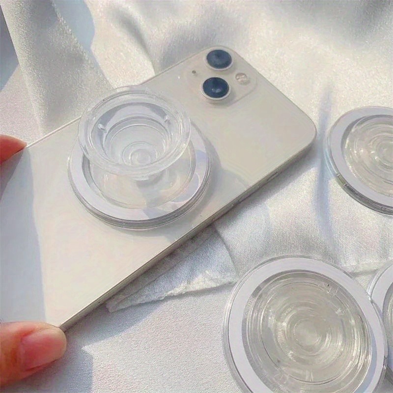 Adjustable Height Rabbit Phone Stand Desk Holder For IPhone, Samsung & Xiaomi transparent 1pc