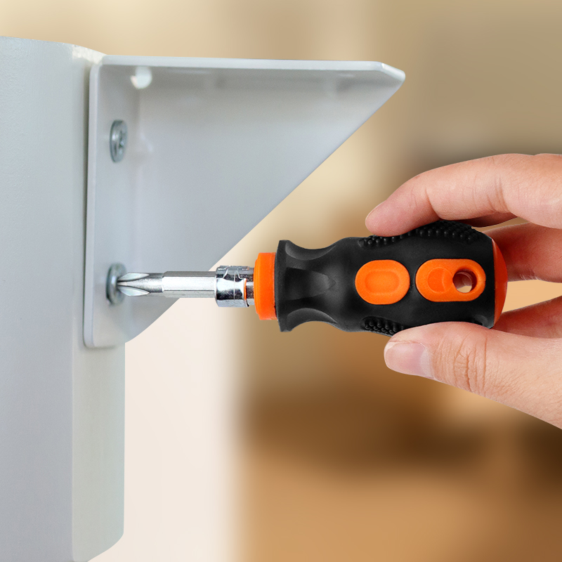 Small Carrot Screwdriver, Mini Portable Transparent Head, Precision Handle Tool For Car Repair red