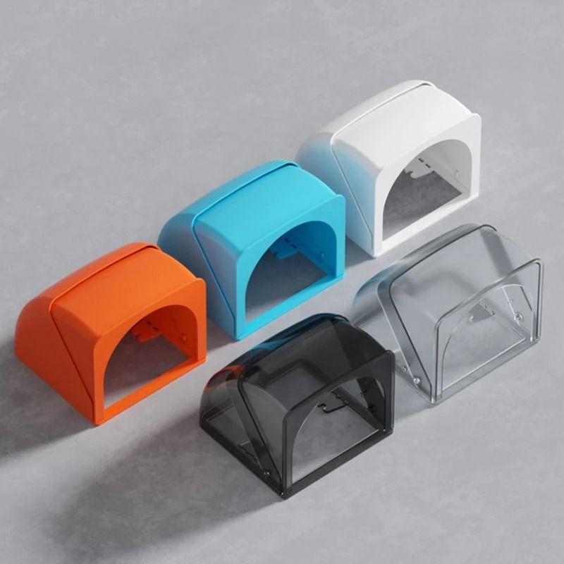 Universal 86 Type Waterproof Socket Cover Splash Proof For Outdoor And Bathroom transparent