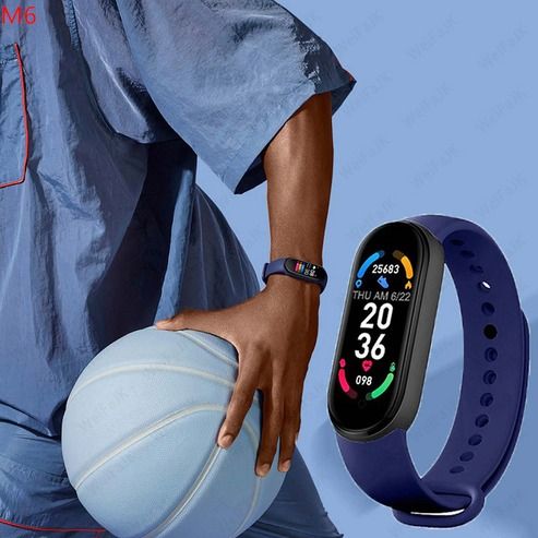 Smart Watch Band, Fitness Tracker, Heart Rate, Blood Pressure Wristband, All Day Activity Tracker For Men And Women red