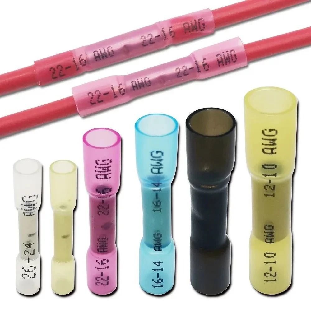 Industrial Waterproof Heat Shrink Wire Connectors blue 20pcs