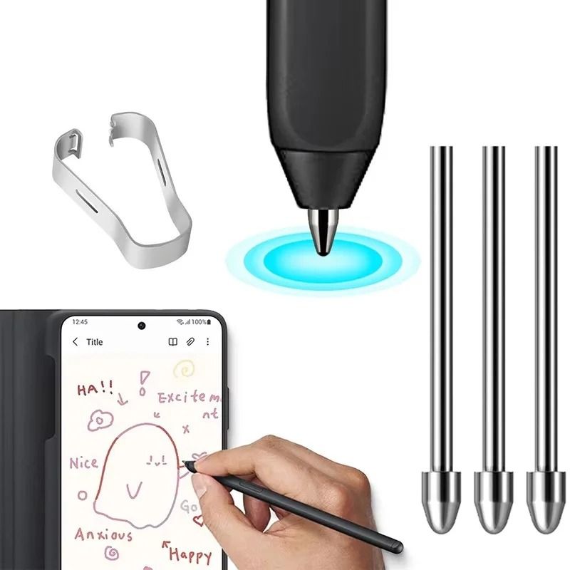 Titanium Alloy Metal Replacement Nibs For Samsung Galaxy S23 S22 S21 Ultra And Tab S9 S8 S7 Series Titanium Alloy Metal Replacement Nibs For Samsung Galaxy S23 S22 S21 Ultra And Tab S9 S8 S7 Series