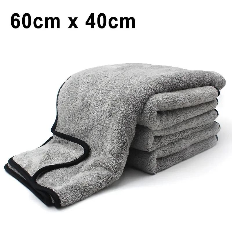 SEAMETAL Microfiber Car Washing Towel Ultra Soft High Absorbent Drying Cloth 75x35 Cm