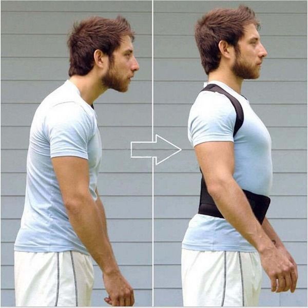 Magnetic Back Shoulder Brace, Posture Corrector Support Belt, Band For Men And Women, Adjustable, Comfortable s