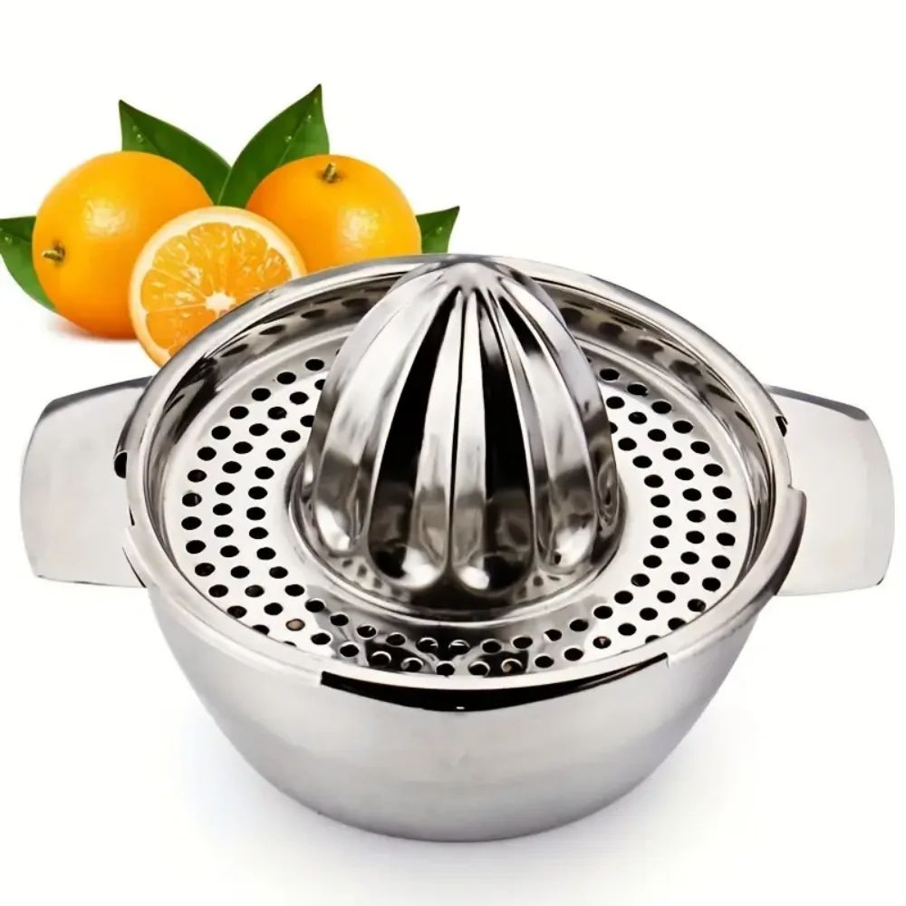 Pro Press Stainless Steel Manual Citrus Juicer Heavy Duty Fruit Press Handheld Lemon & Orange Squeezer Pro Press Stainless Steel Manual Citrus Juicer Heavy Duty Fruit Press Handheld Lemon & Orange Squeezer