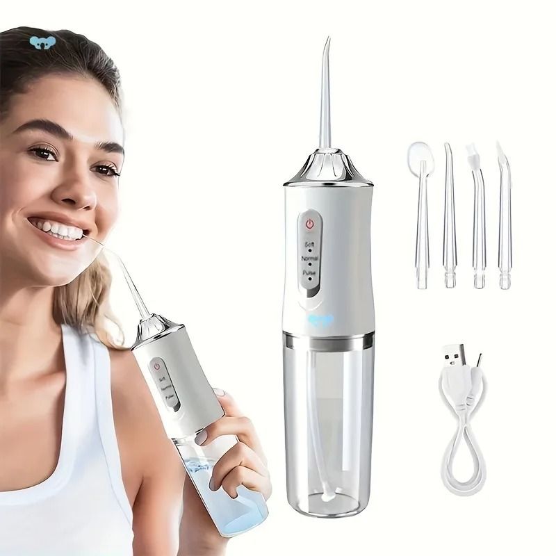 Oral Irrigator Portable Dental Water Flosser green