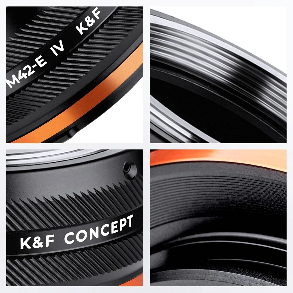 K And F Concept M42 Lens Adapter For Mirrorless And DSLR Cameras camera Sony Nex E