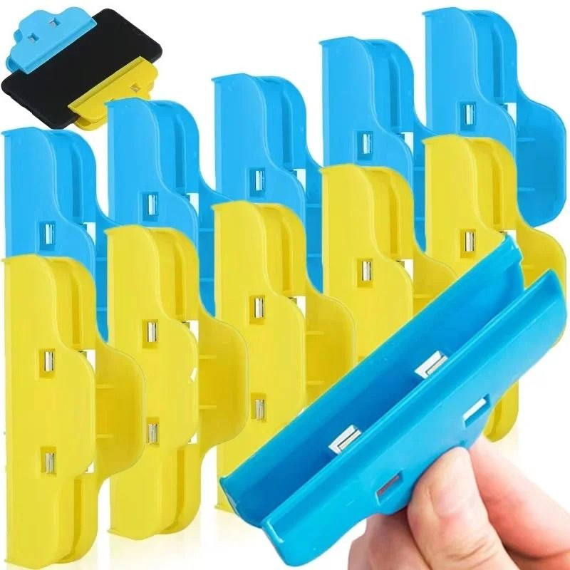 10pc Universal Fastening Clamp Set Adjustable Plastic Clip Fixture For Phone & Tablet Screen Repair 2 Pcs Yellow