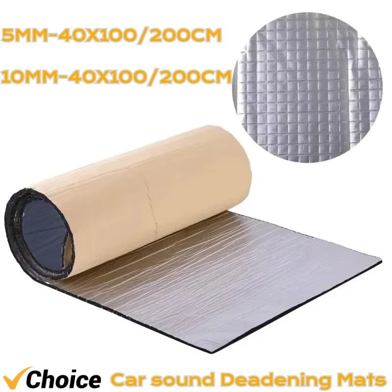 High Density Car Soundproofing And Thermal Deadening Mat 0.20x15.75x39.37in