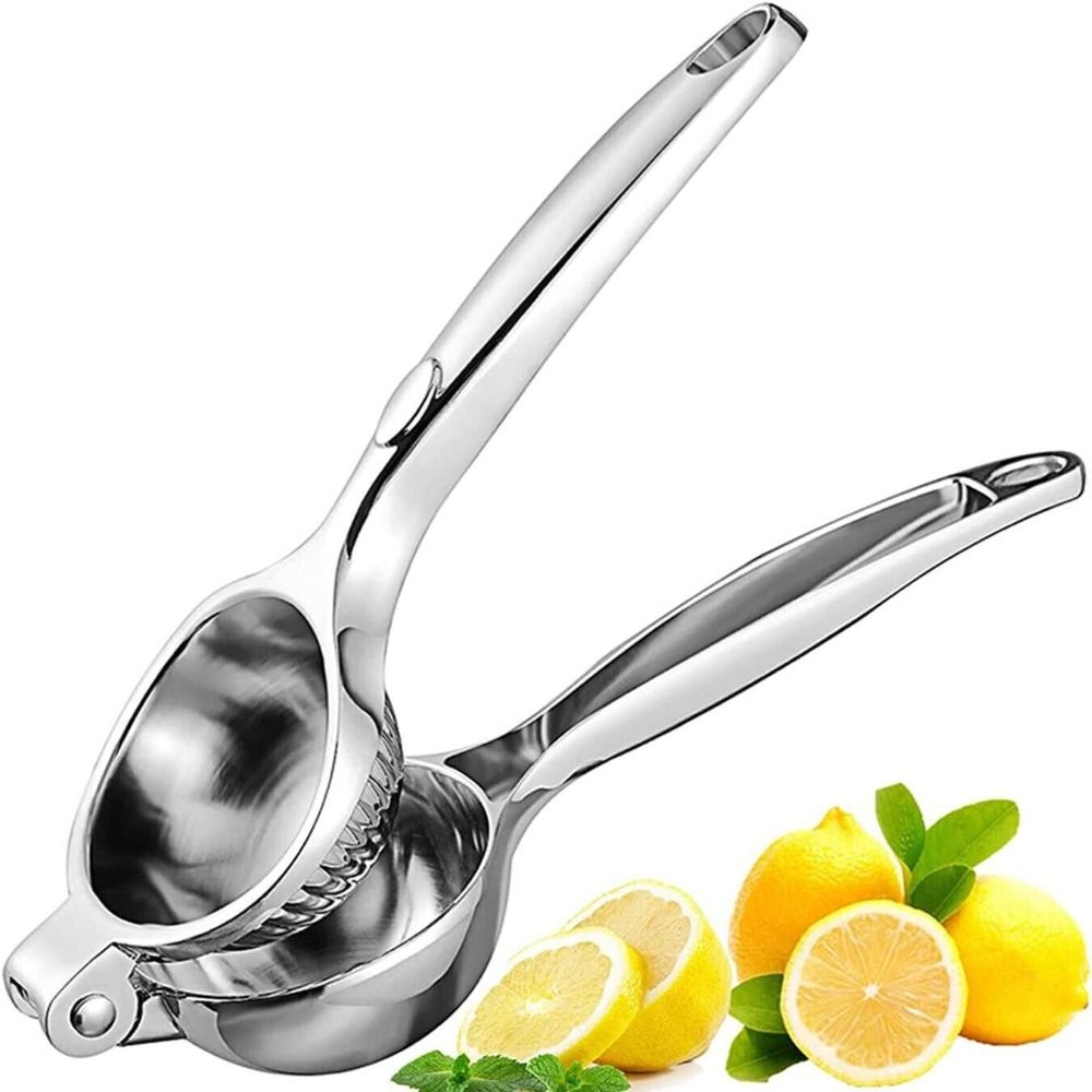Lemon Squeezers Manual Press, Stainless Steel Lime Citrus Extractor For Fresh Juices, Kitchen Tools Lemon Squeezers Manual Press, Stainless Steel Lime Citrus Extractor For Fresh Juices, Kitchen Tools