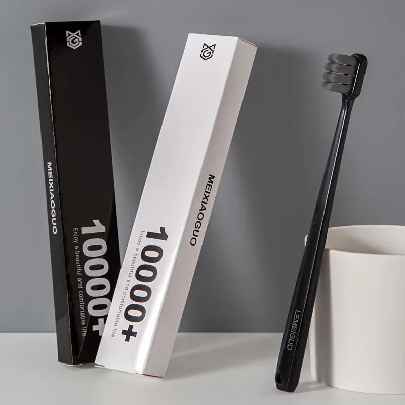 Ultra Soft Nano Bristle Toothbrush For Sensitive Teeth white