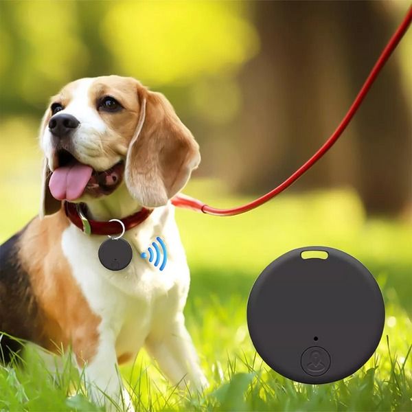 Bluetooth Mini GPS Tracking Device, Child Pet Finder Key Tag, Real Time Location Tracker For Pets And Kids 6 pc