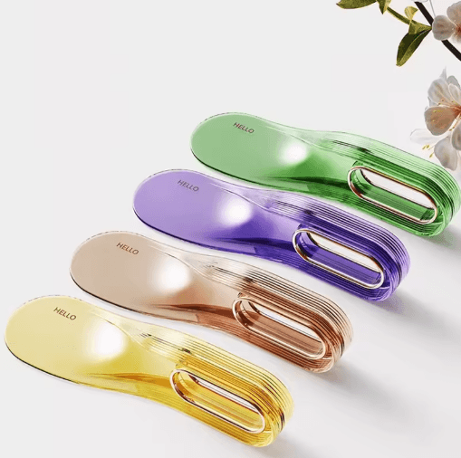 Ergonomic Bed Lifter Tool Mattress Wedge Elevator For Easy Lifting And Cleaning purple