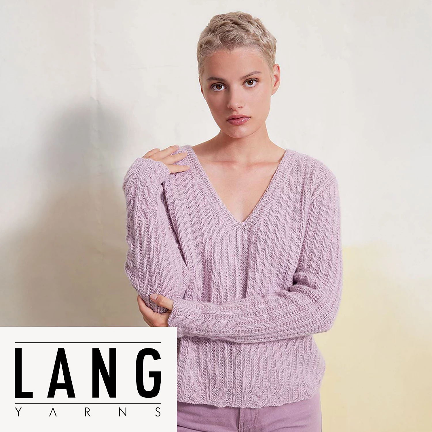 Strickanleitung – Pullover Naima aus Lang Yarns Regina Image