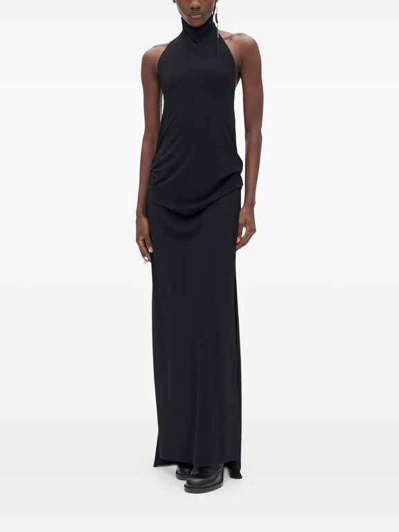Rut Sleeveless Turtleneck Maxi Dress - Black - Ann Demeulemeester Dresses
