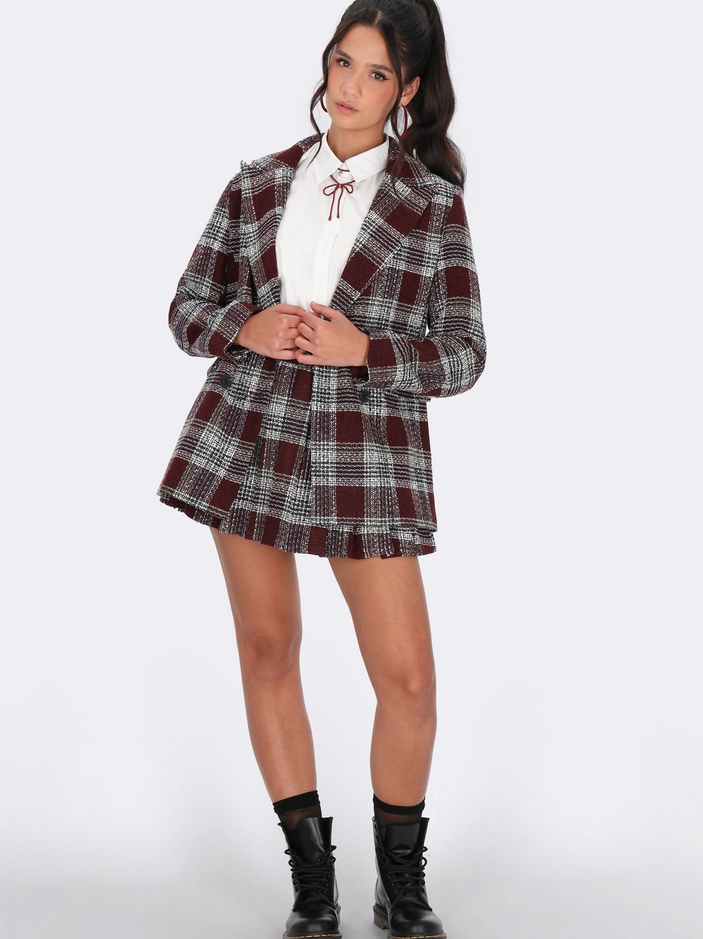 MyMo Blazer Damen bordeaux, S Image