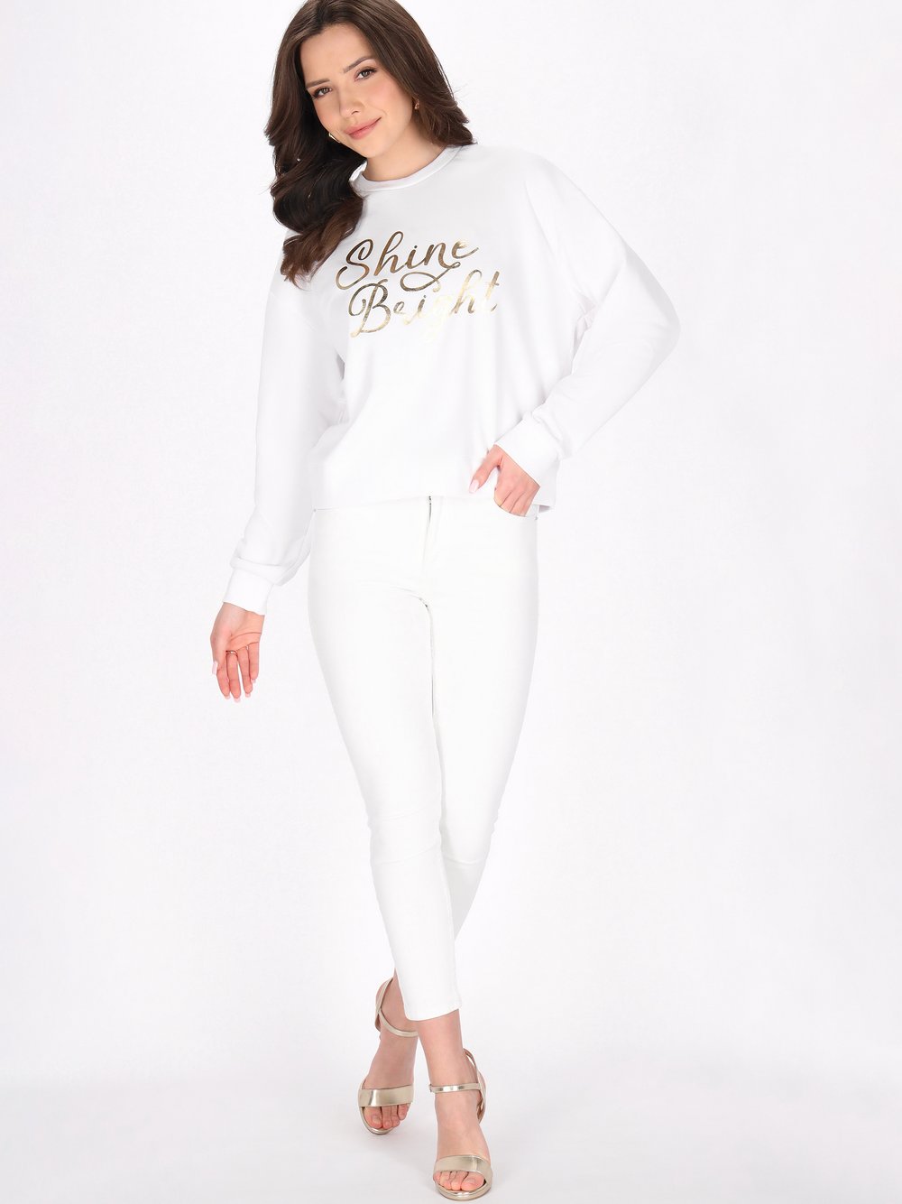 Faina Sweatshirt Damen weiß, XL Image