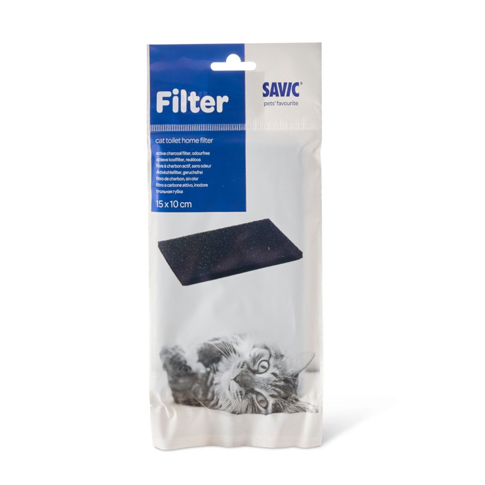 2xActive Charcoal Filter White Cool Grey Giant Nestor Hooded Cat Litter Tray Savic Cat Litter Boxes & Trays