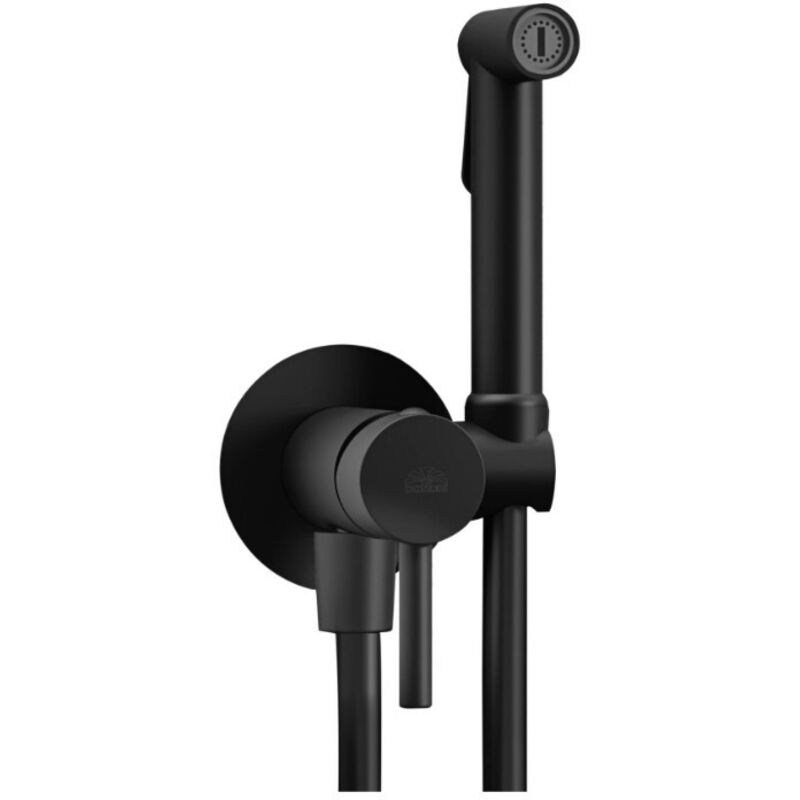 Paffoni - Set Bidet Da Incasso Colore Nero Opaco Con Miscelatore E Doccia Zdup110no Nero Opaco