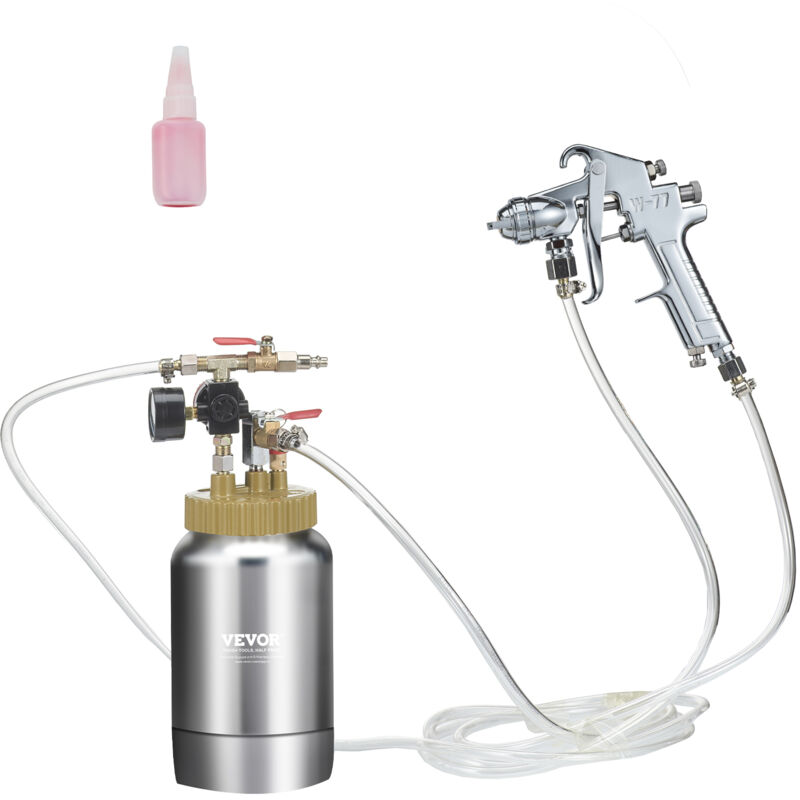 Mophorn - Vevor Serbatoio Spruzzatore Di Vernice Capienza 2l Alimentazione A Pressione Pistola Con Ugello 1,8mm Regolabile Tra 0-3,1 Bar, Spruzzatore Per Verniciatura Serbatoio 2l, Serbatoio A Spruzzo Vernice