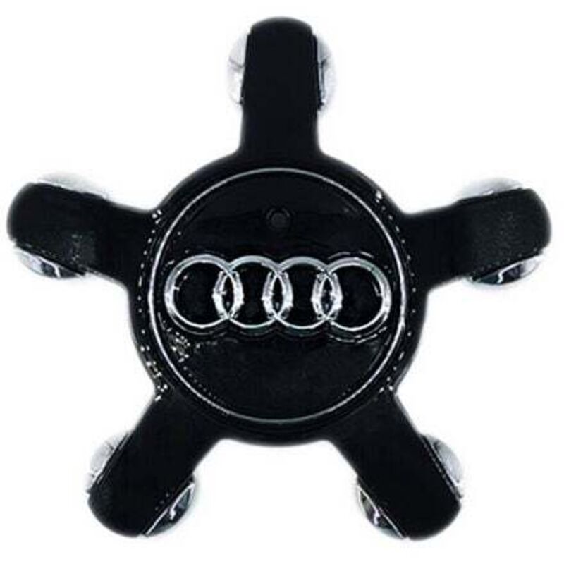 Ulisem 4 Pezzi Coprimozzo Centrale Per Auto Per Audi A3 A4l A5 A6l A8l Q3 Q5, Coprimozzo Centrale Per Ruota, Accessori Per Auto, 135 Mm, Nero