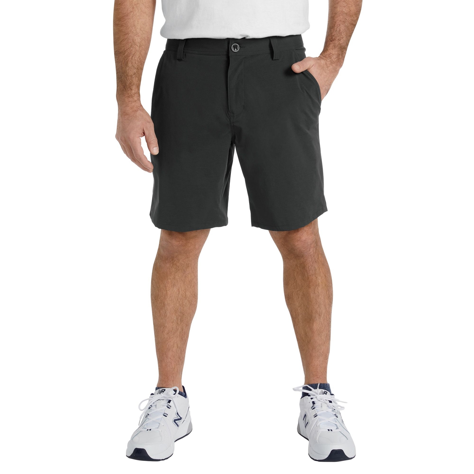 Under Armour Men's Fish Pro 2.0 Shorts (Size 46) Black/Castlerock, Elastine,Polyester