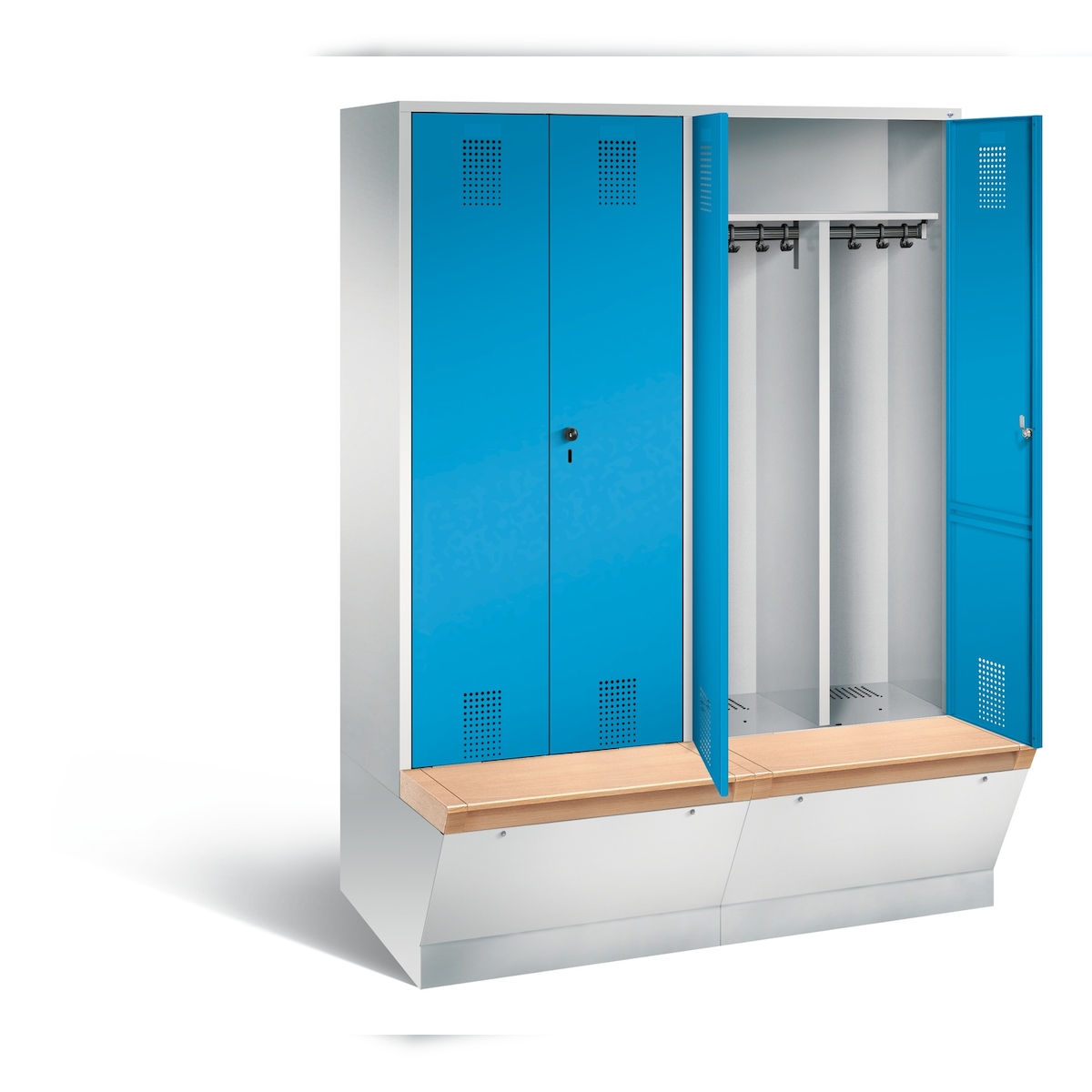 C+P Schwarz-Weiss-Spind Evolo, H2090xB1590xT815mm Image