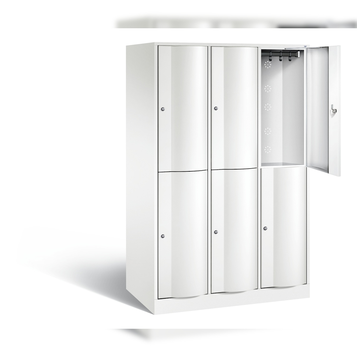 C+P Spind doppelstöckig XL Resisto, H1950xB1148xT640mm Image