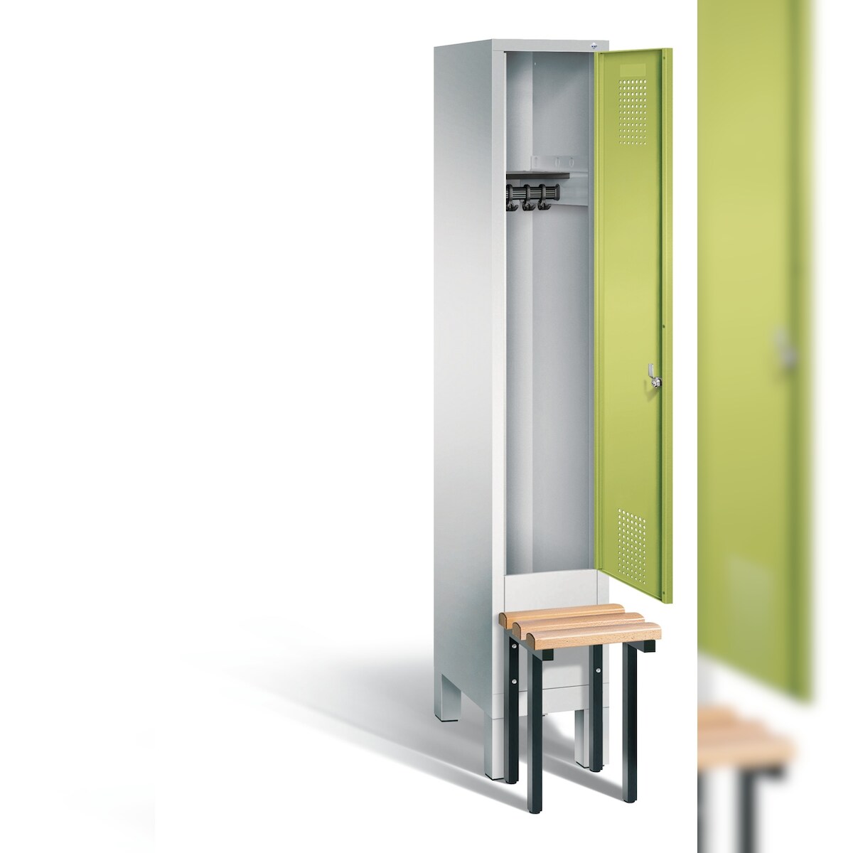 C+P Garderobenschrank Evolo, H1850xB320xT815mm Image