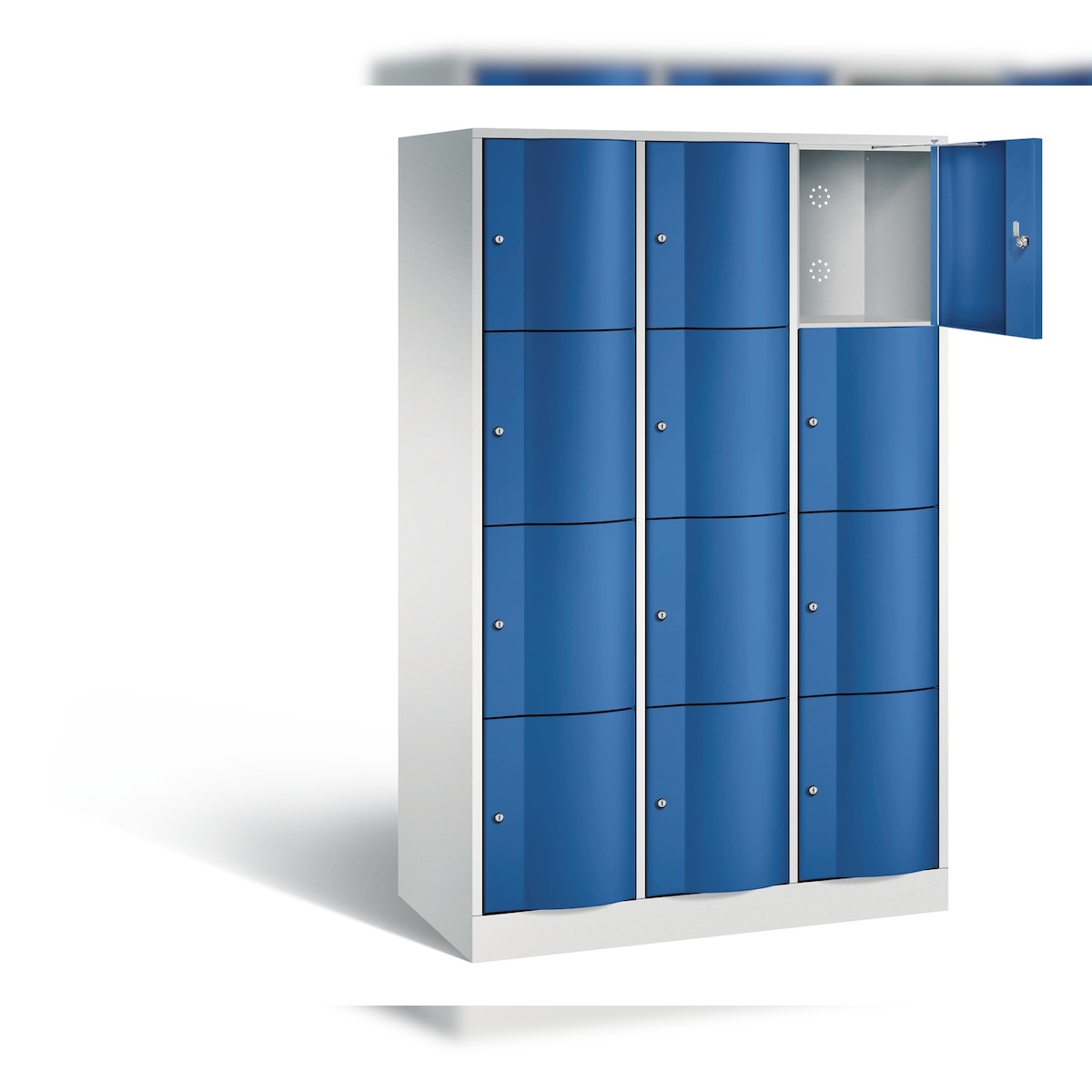 C+P Schließfachschrank Resisto, H1950xB1148xT540mm Image