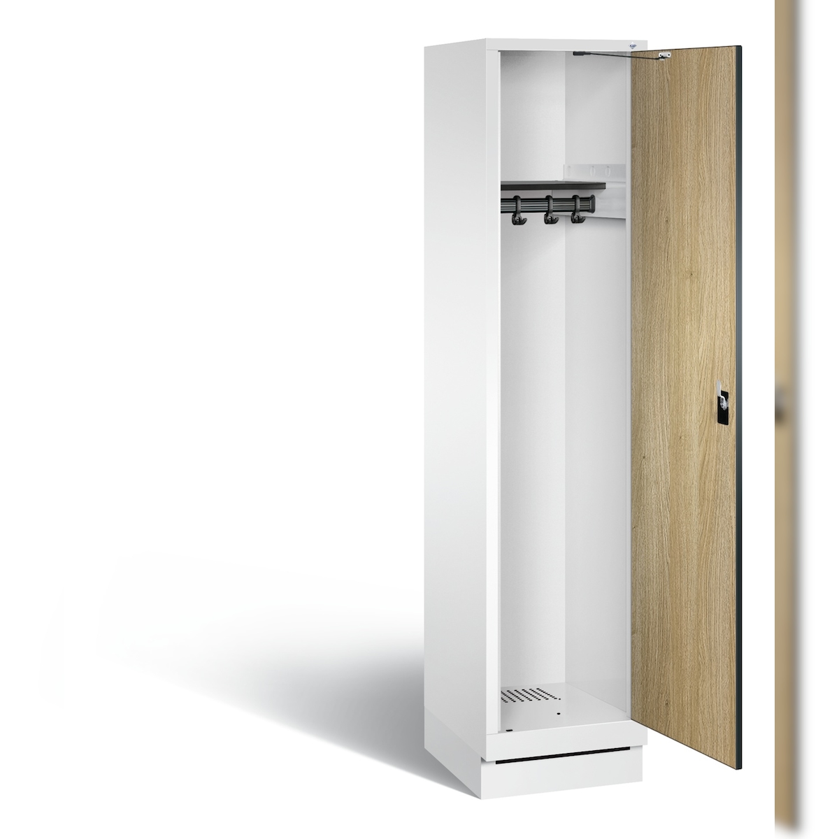 C+P Garderobenschrank Evolo, H1800xB420xT500mm Image