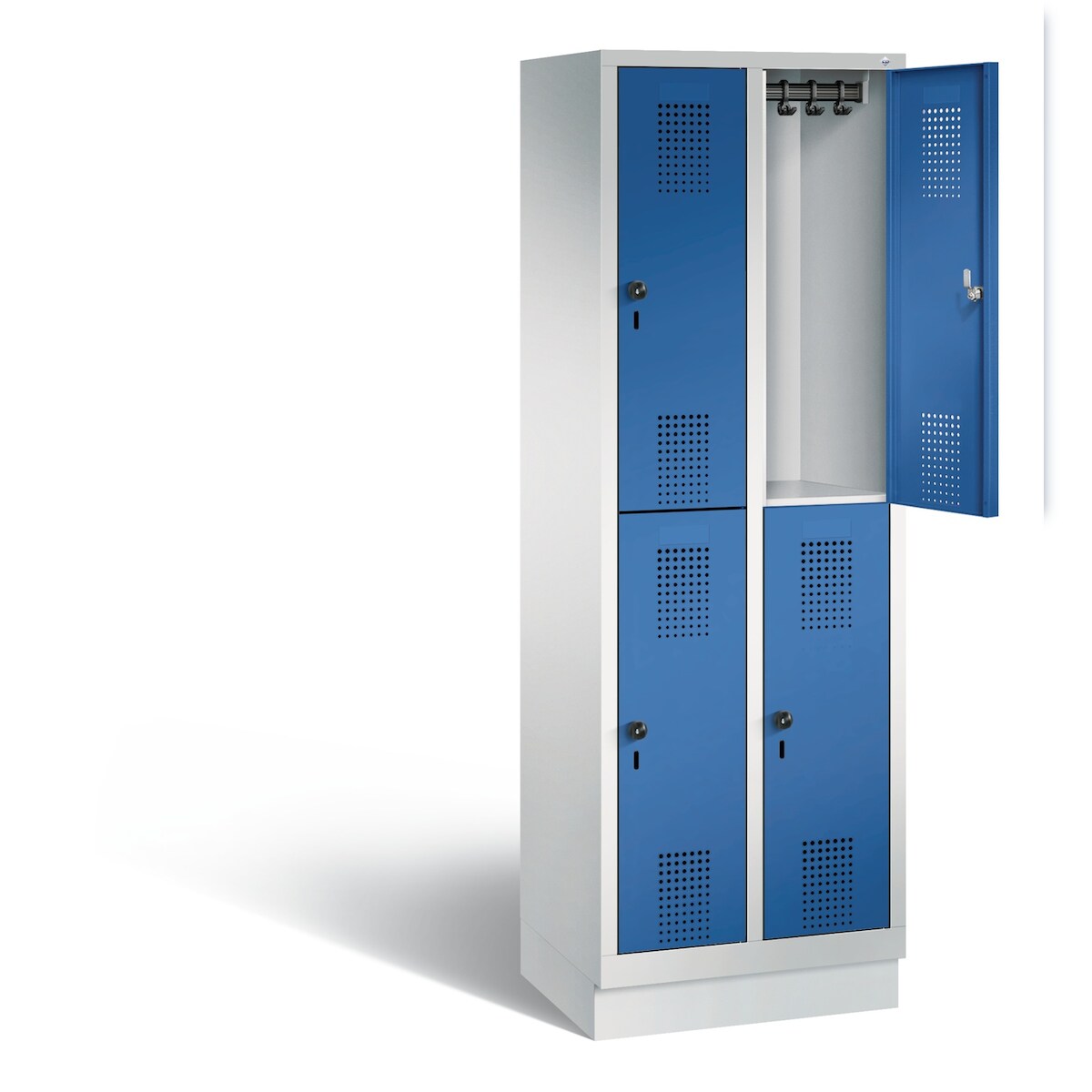 C+P Spind doppelstöckig Evolo, H1800xB610xT500mm Image