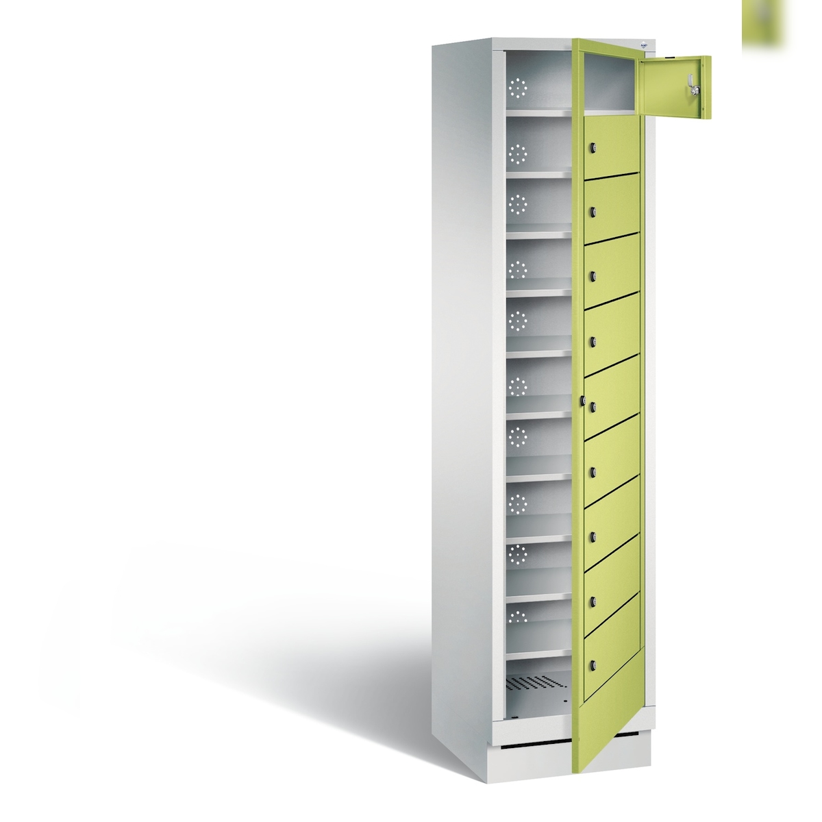 C+P Wäsche-Ausgabeschrank Evolo, H1800xB420xT500mm Image