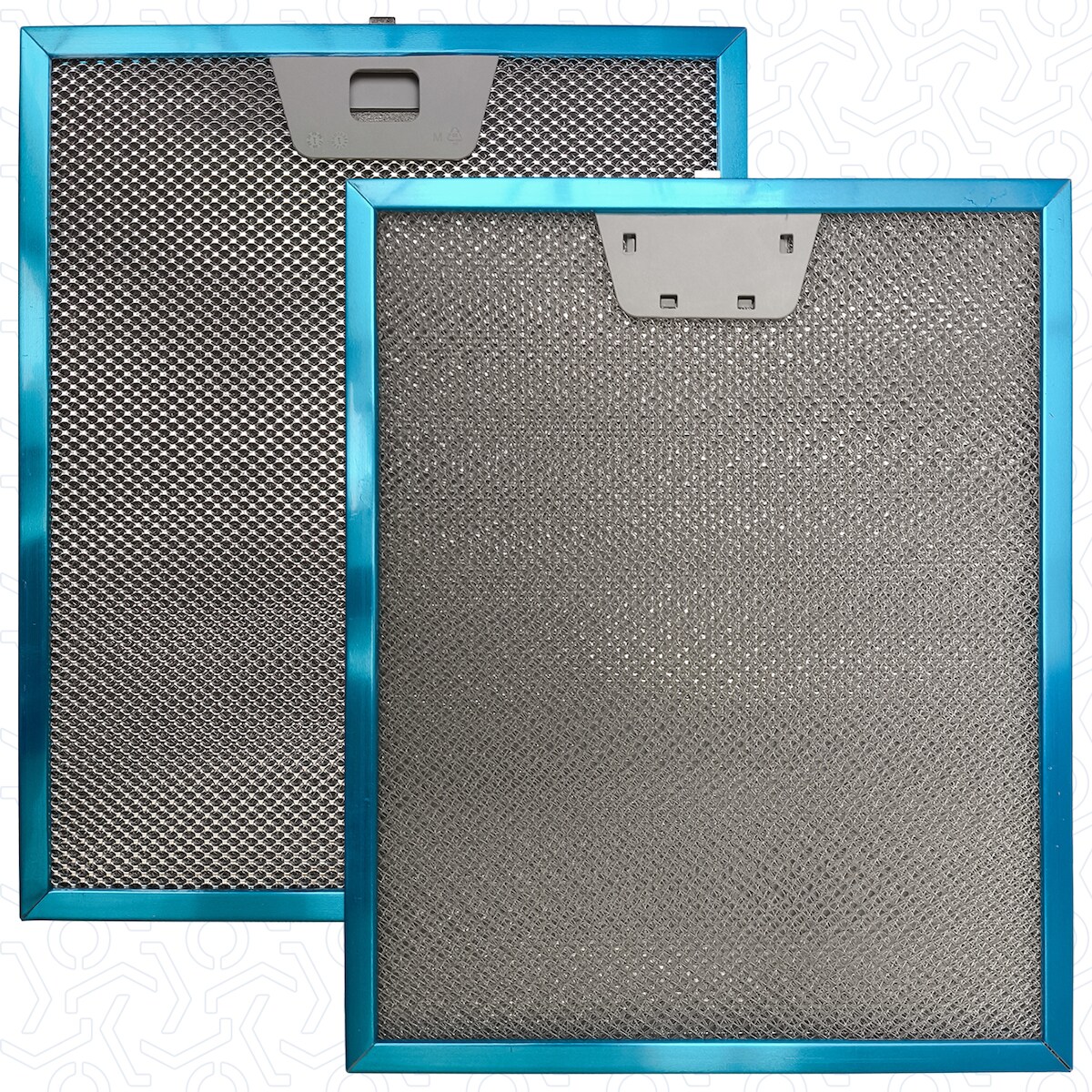 VIOKS 2 Metallfettfilter passend wie Electrolux 50248271004 300x252mm Dunstabzugshaube Image