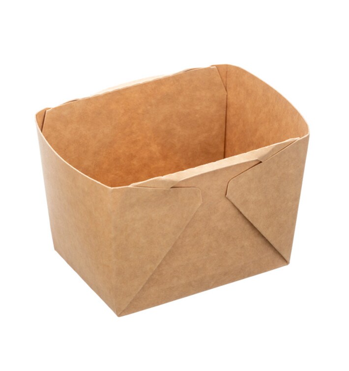 MONOUSO - Deli2Go Schalen aus Kraftpapier 375ml 10,8x8,2x7cm (250 Stück) Image