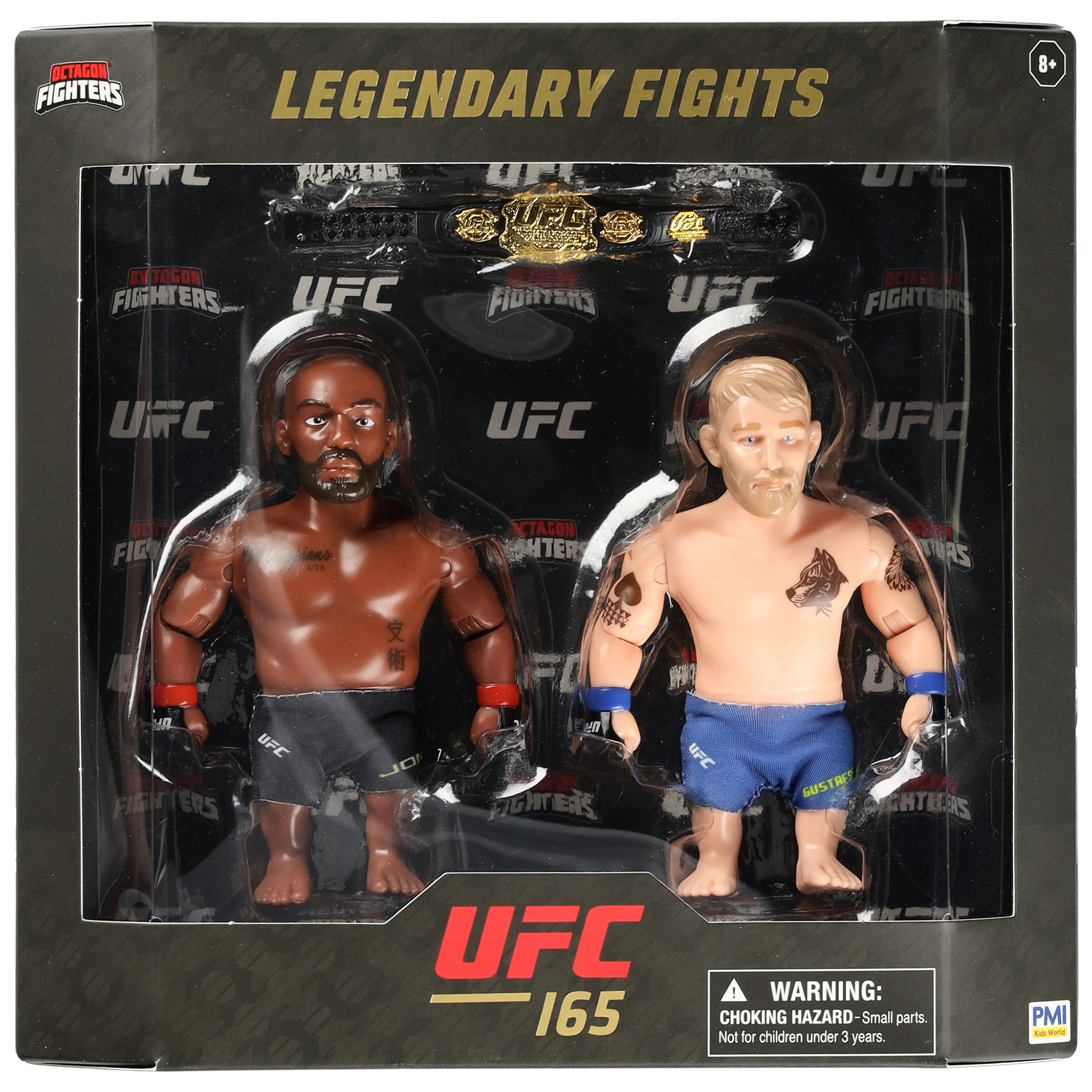 UFC Jon Jones vs. Alexander Gustafsson Legendäre Kämpfe 2er-Pack Actionfiguren-Set Image