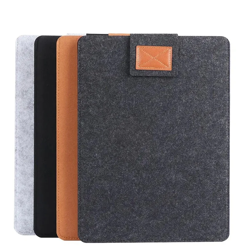 Wasserdichte Laptoptasche 11 13 15 Zoll Tablet-Schutzhülle Filz Tablet-Aufbewahrungstasche für MacBook iPad Pro Notebook PC-Zubehör Image