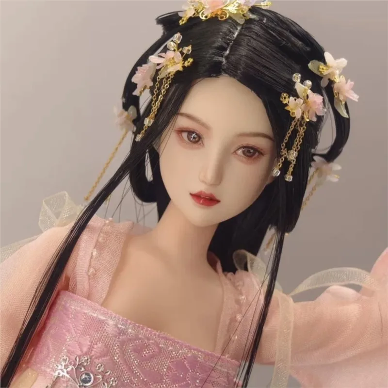 2026 Alten Stil Puppe Haar Zubehör Haarnadel Kreative Chinesische Alte 30 cm Puppe Headwear Kopfschmuck Puppe Zubehör LJ047