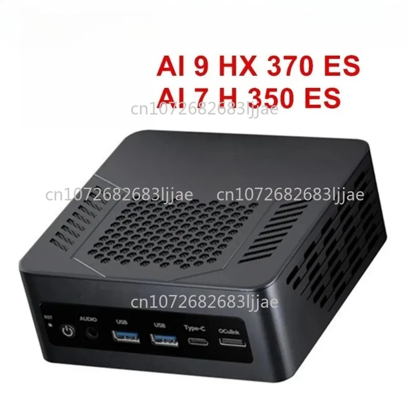 Topton Gaming Mini-PC AMD Ryzen AI 9 HX 370 ES AI 7 H 350 ES OCuLink USB4 2x2.5G LAN 2xPCIe Desktop-Computer Windows 11 WiFi6E Image