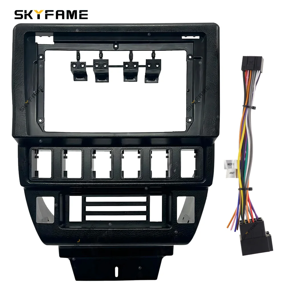 SKYFAME Für Lada Niva Auto Rahmen Fascia Adapter Android Radio Dash Fitting Panel Kit Image